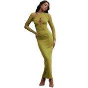 Victoria Kitzel | Luxe Diep V Splitjurk met Holle Details