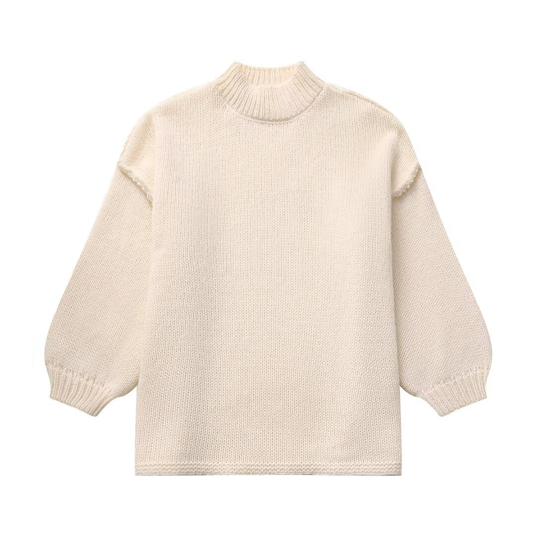 Aiko Nishimura | Japanse Casual Pullover van Zachte Polyester