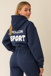 Elora Lounge Set | Luxe Dames Trainingspak met Capuchon