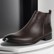 Matteo Cortese | Luxe Frosted Wedge Instappers