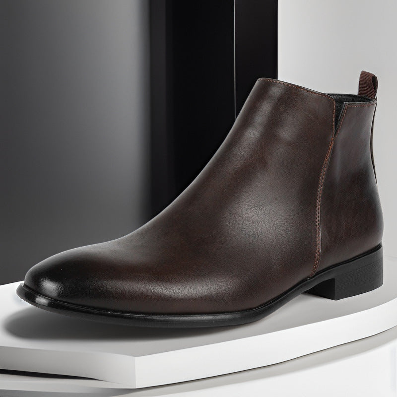 Matteo Cortese | Luxe Frosted Wedge Instappers