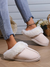 Warm Winter | Luxe Warme Unisex Pantoffels met Bontvoering