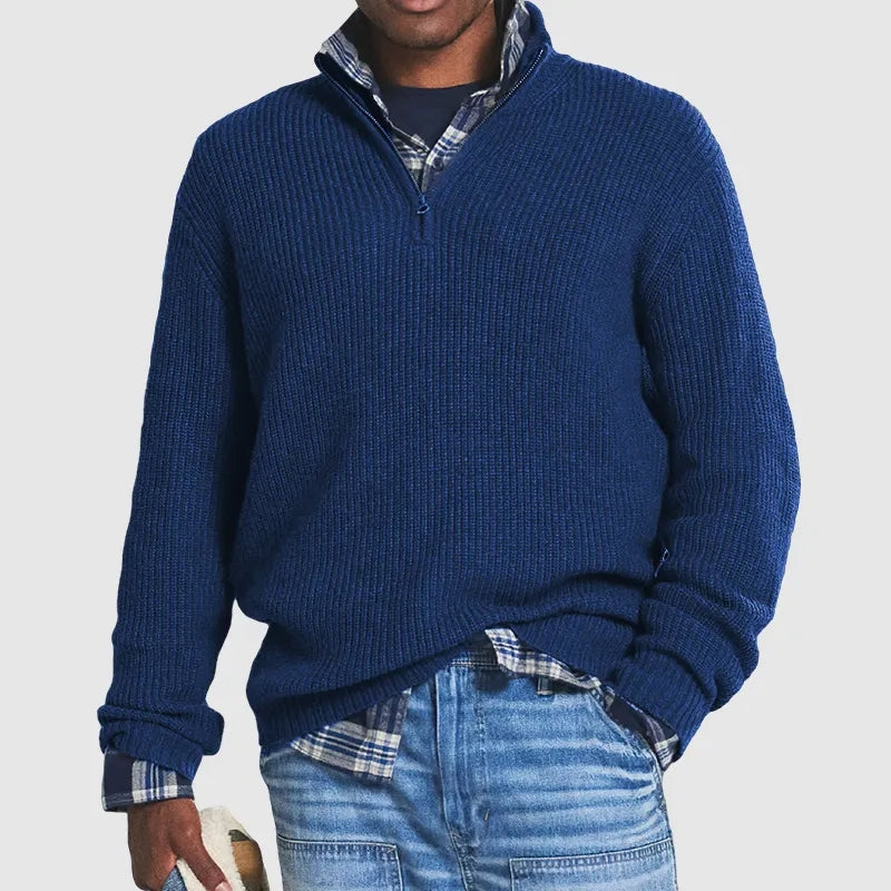 Rafael Durand | Luxe Heren Pullover met Imitatie Cashmere-Effect