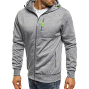 G-TEC | Wollen Heren Hoodie Vest Met Rits