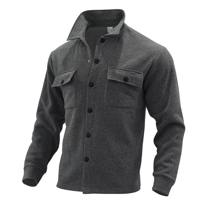 Noir Élan | Heren Overshirt Jacket