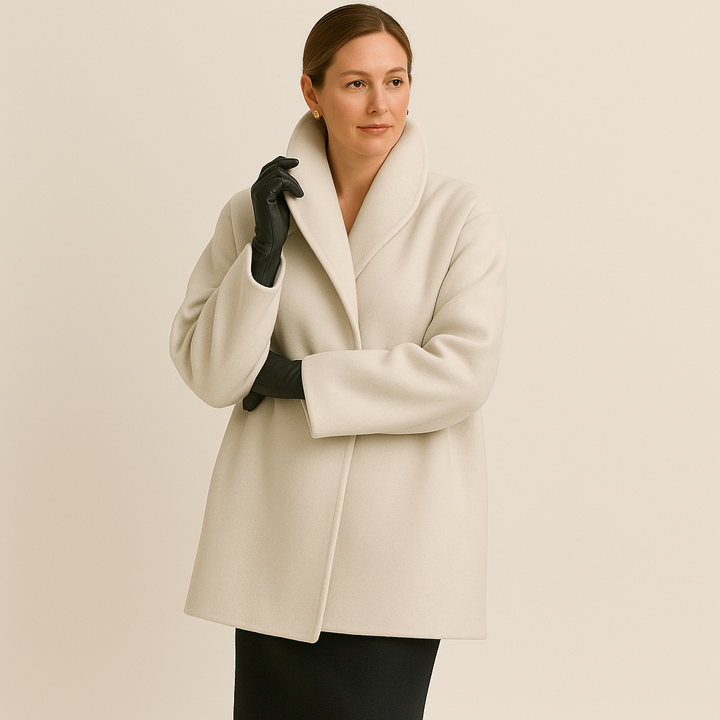 Melany Fontaine | Klassieke Winter Trenchcoat voor Dames