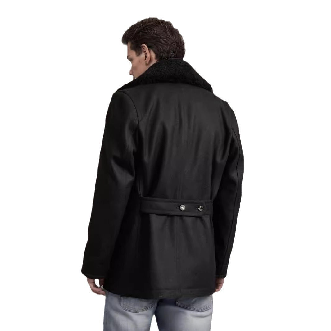 Adrien Lefèvre | Luxe Heren Wolmantel met Tijdloze Klasse