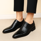 Marco Bellini | Luxe Ademende PU Herenschoen