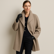 Melany Fontaine | Klassieke Winter Trenchcoat voor Dames