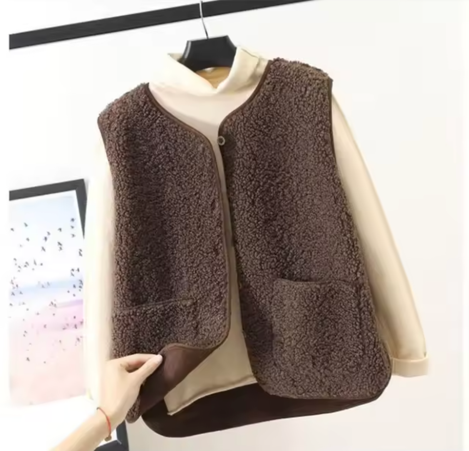 Élodie Marant | Warme Fleece Bodywarmer voor Dames