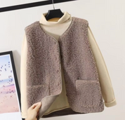 Élodie Marant | Warme Fleece Bodywarmer voor Dames