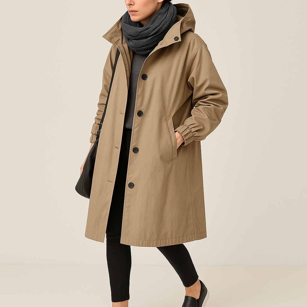 ZAAN Original | Elegante Waterdichte Regenmantel met Capuchon