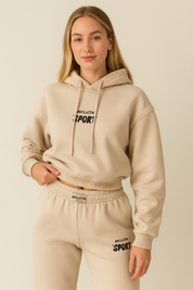 Elora Lounge Set | Luxe Dames Trainingspak met Capuchon